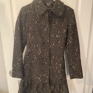 DKNY Peplum Coat
